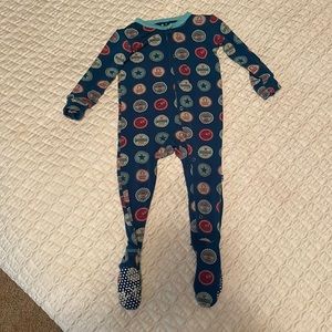 Kickee Pants footie buttons 9-12m unisex